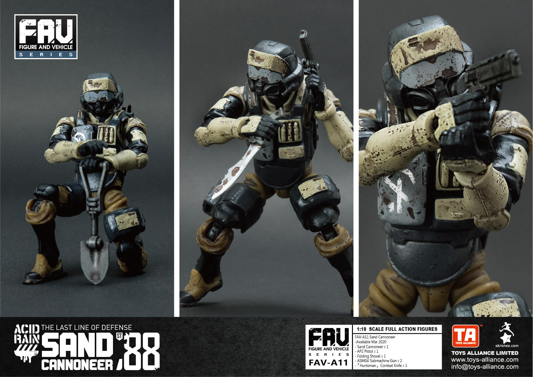 Acid Rain FAV-A11 Sand Cannoneer - Pocket In Action Club