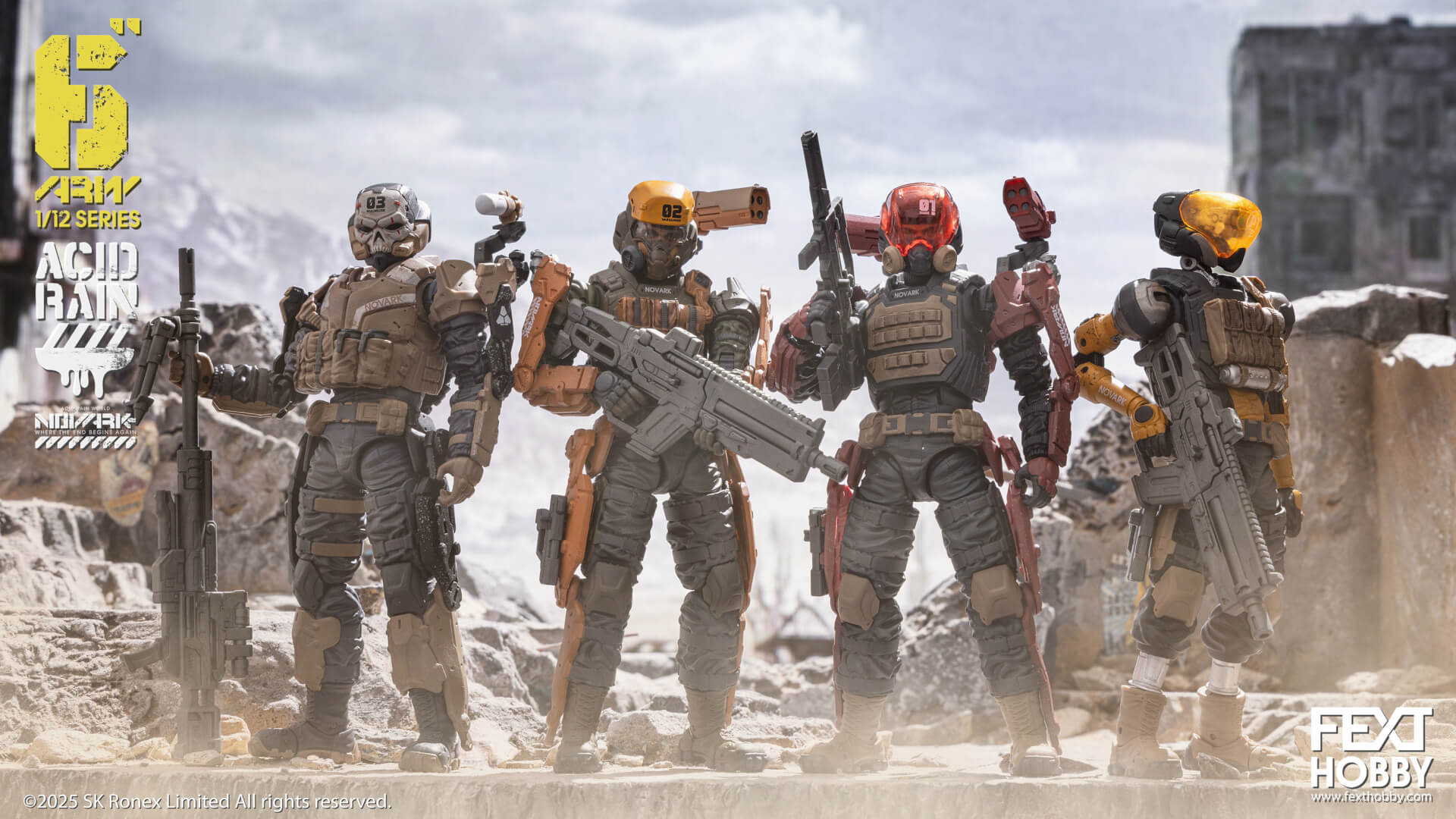 Acid Rain NOVARK FXH-AR-002 WAR BANNER - Pocket In Action Club