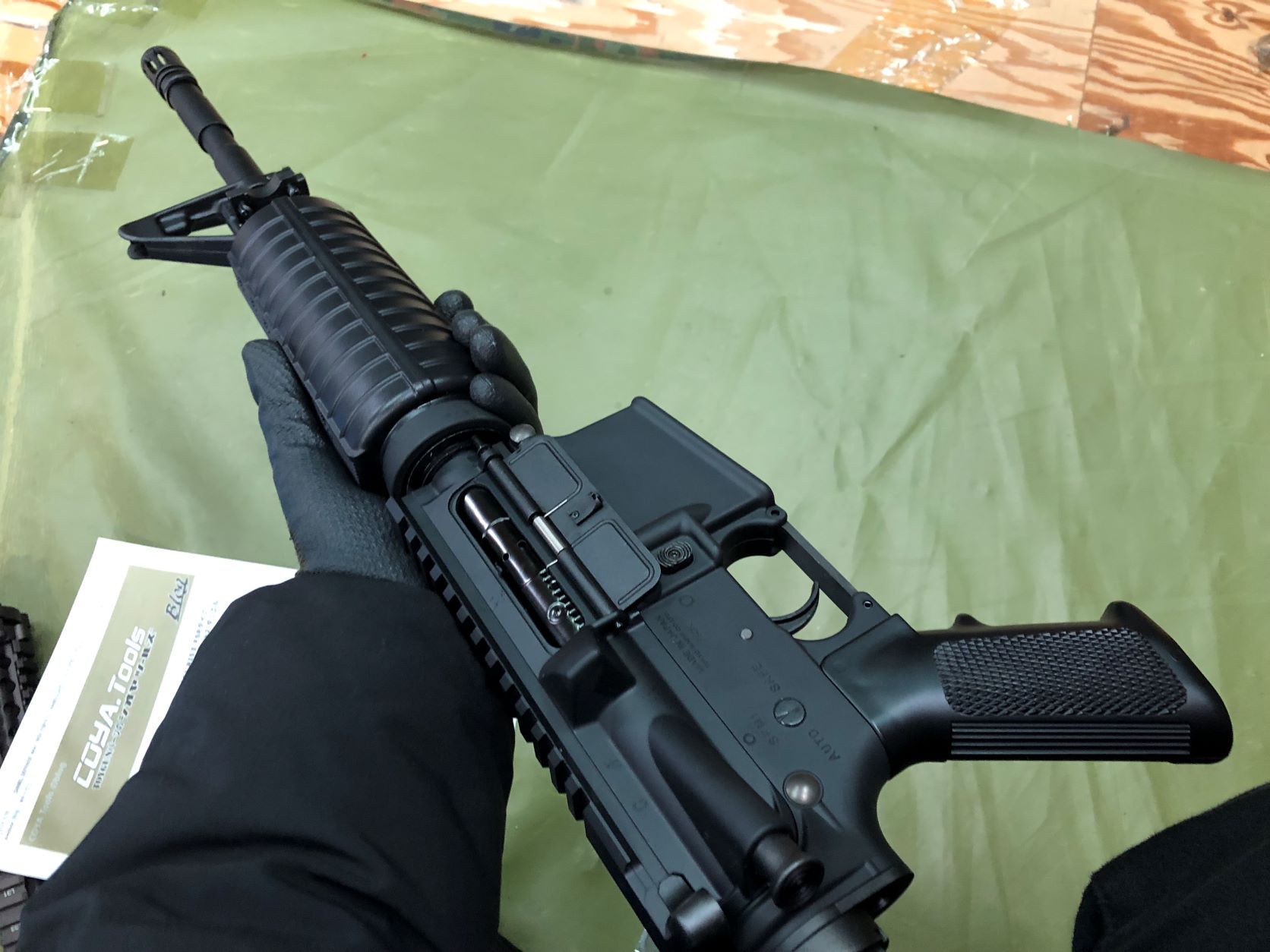 東京マルイ M4A1カービン 次世代電動ガンのカスタムをさせて頂きました