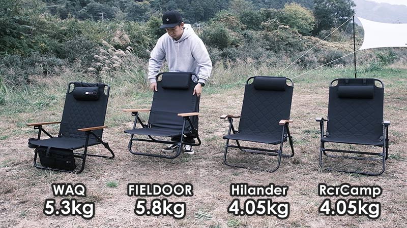 キャンプ用人気リクライニングチェアを比較！おすすめはこのブランド！
