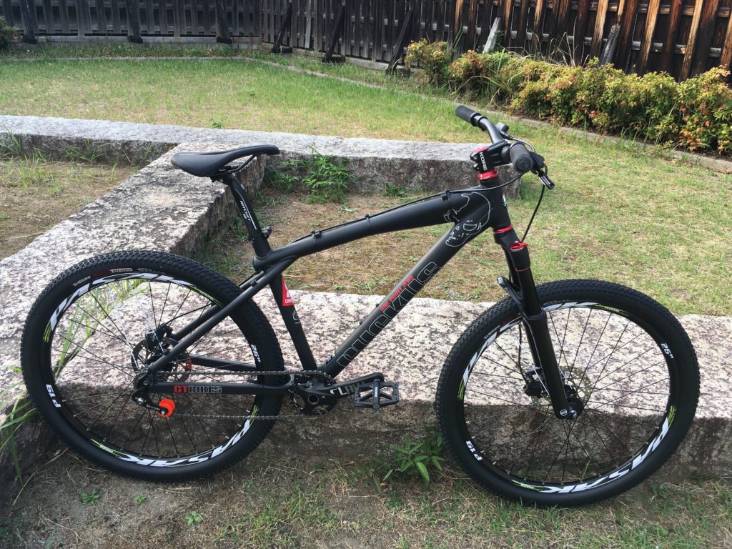 26インチMTB いよいよシェイクダウンへ【GT RUCKUS 1.0】