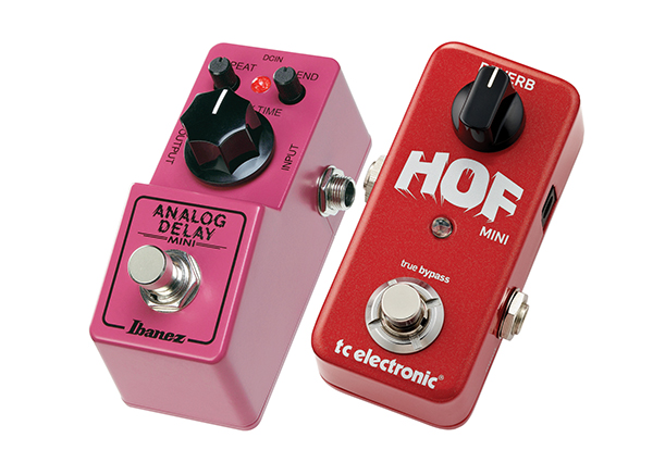 Ibanez Analog Delay Mini/TC Electronic Hall of Fame Reverb Mini