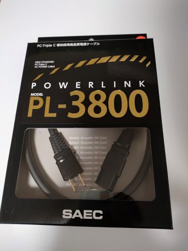 電源ケーブルのサエク「PL-3800」が届いた件 | tsuyoshi-oshita.com