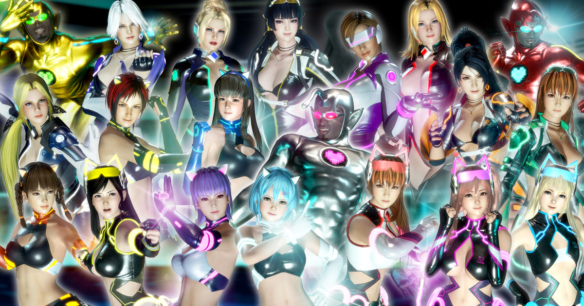 DEAD OR ALIVE 6」新コスチューム「光る！SFボディスーツ」が配信開始