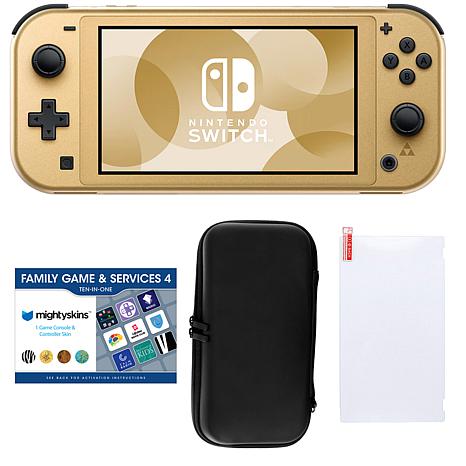 Nintendo Switch Lite Hyrule Console with Accessories and Voucher | HSN