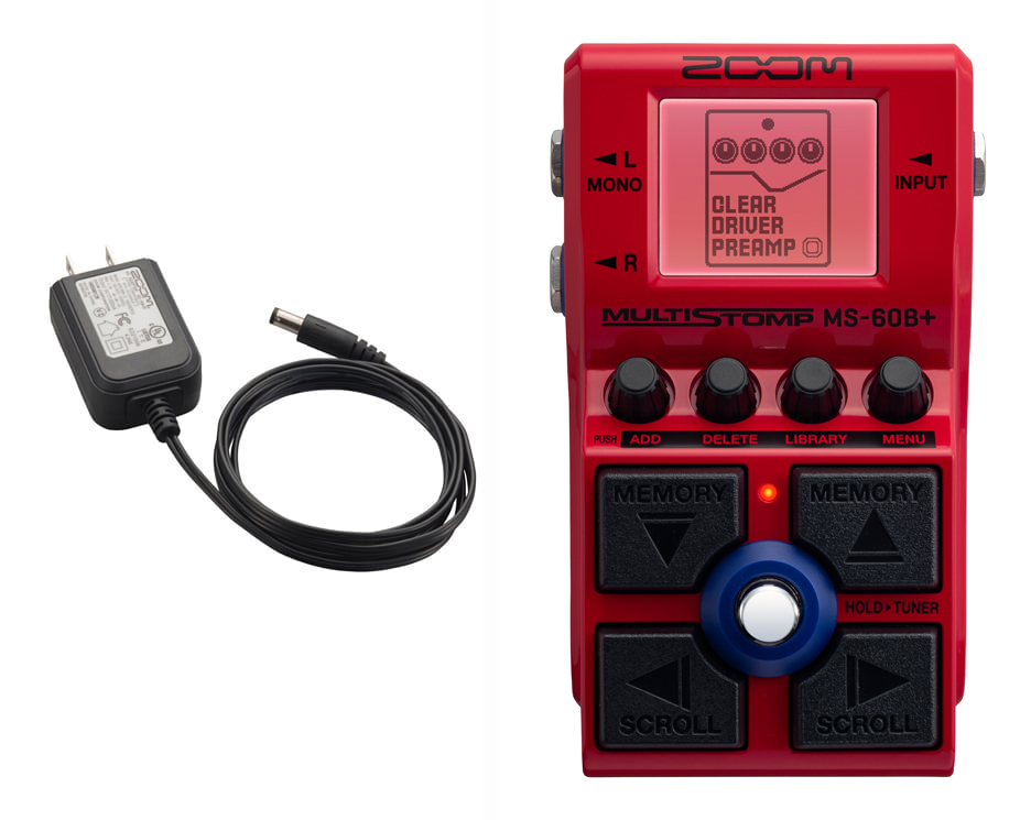 ZOOM 新製品ベース用コンパクトマルチエフェクター MS-60B+ Bass