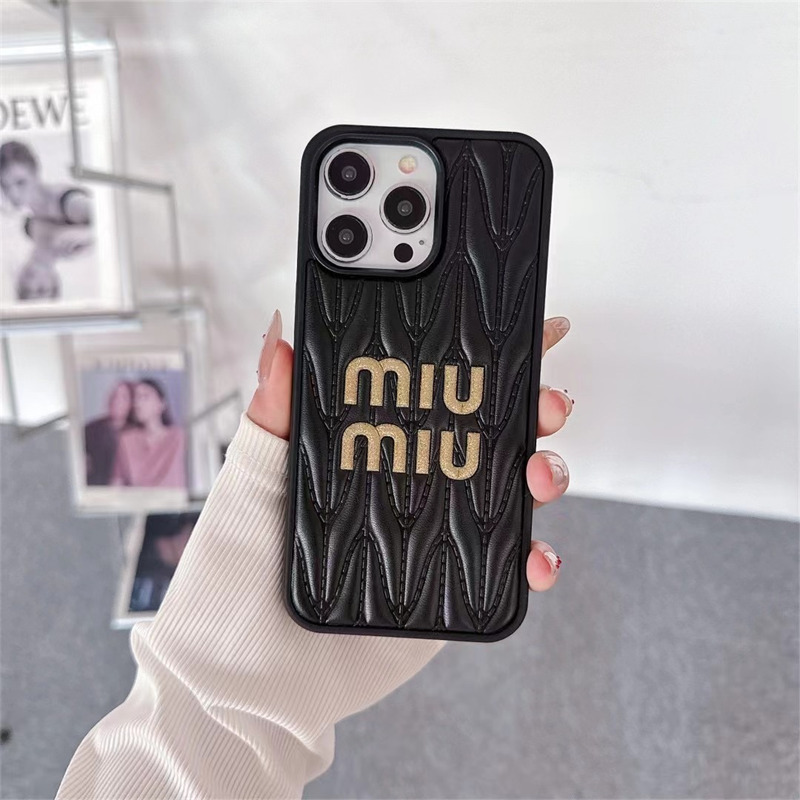 iphone17 ケース ハイブランド miumiu iphone17pro/17promax ケース