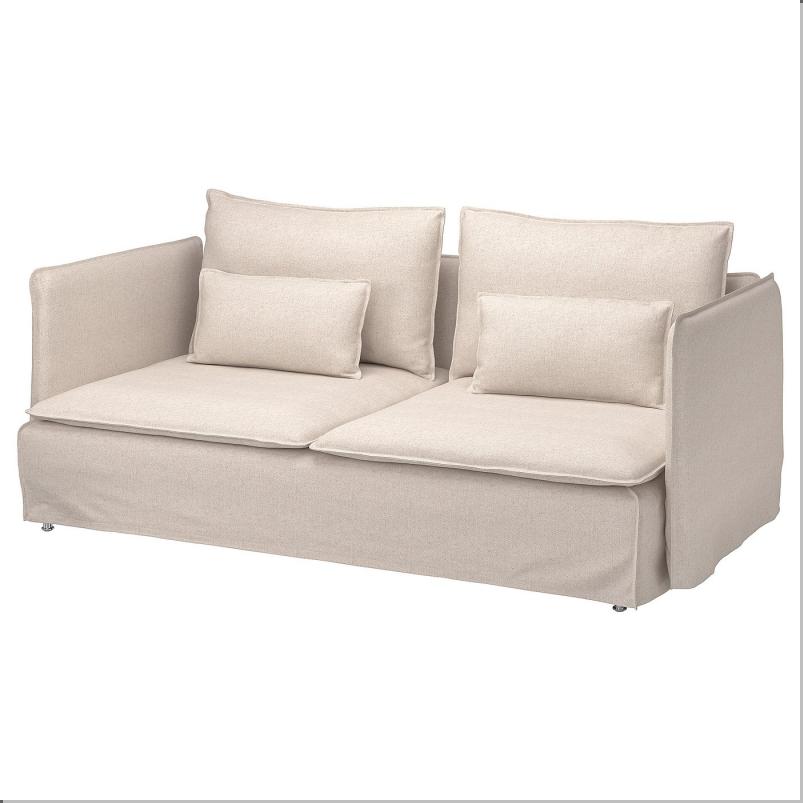 IKEA ソーデルハムン 一人掛けソファ グランセル ナチュラル SÖDERHAMN