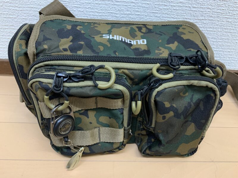 エギングバッグ シマノエギストックショルダーバッグをインプレ | 釣り