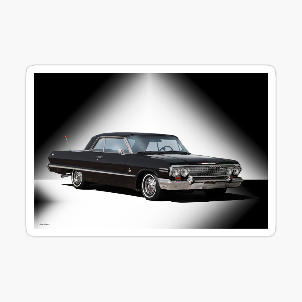 CHEVROLET Impala63 coupe A3Poster CHEVROLET Impala63 coupe