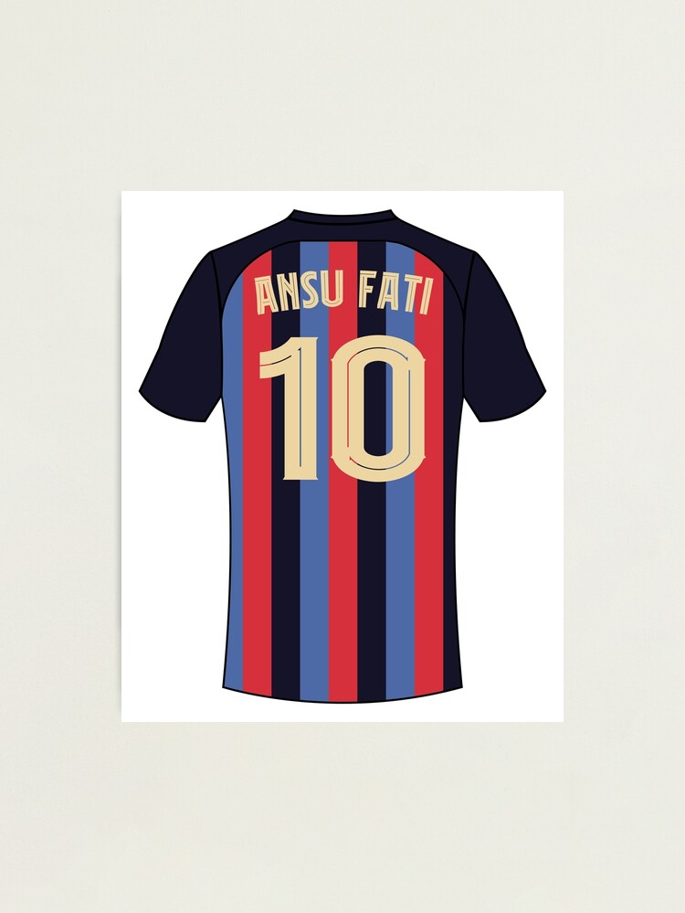 FCバルセロナ ANSU FATI 10番 ユニフォーム Ansu Fati to wear the