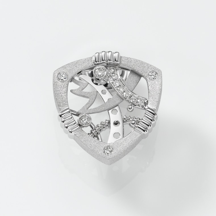 MM002]K18ダイヤモンド/ピンブローチ(ゴールド): Hyacca | IMAYO