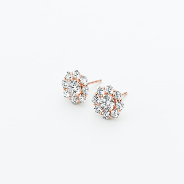 S007 ラボグロウンダイヤモンド/ピアス/0.20ct(プラチナ): SHINCA