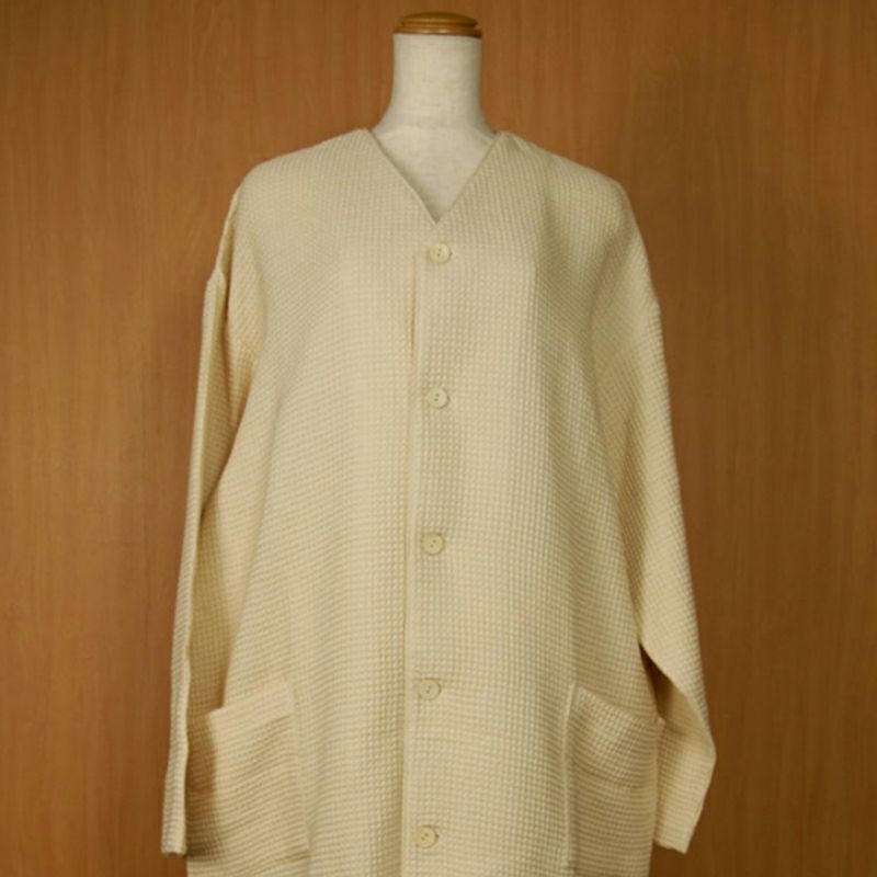 idee Zora イデゾラ オーガニック ワッフル パジャマワンピース | 今治