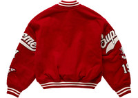 Supreme Supreme Veritas Varsity Jacket Red | REVERSIBLE