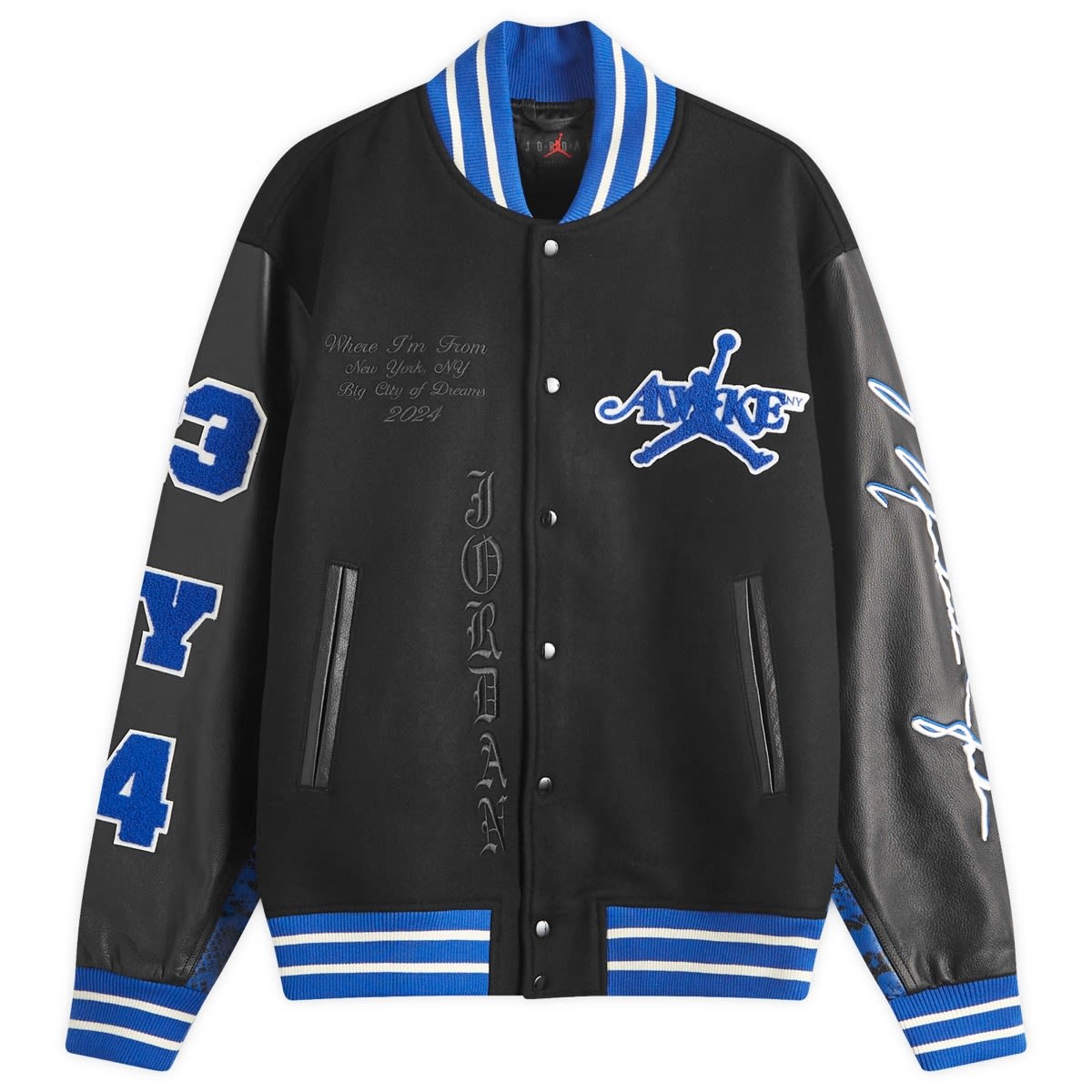 Jordan Air Jordan x Awake NY Varsity Jacket | REVERSIBLE