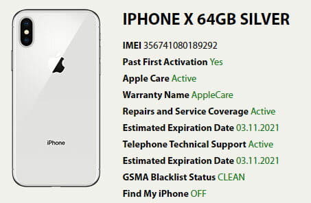 New]Apple X 64GB Silver MQAY2J/A (A1902) Japan model - BE FORWARD