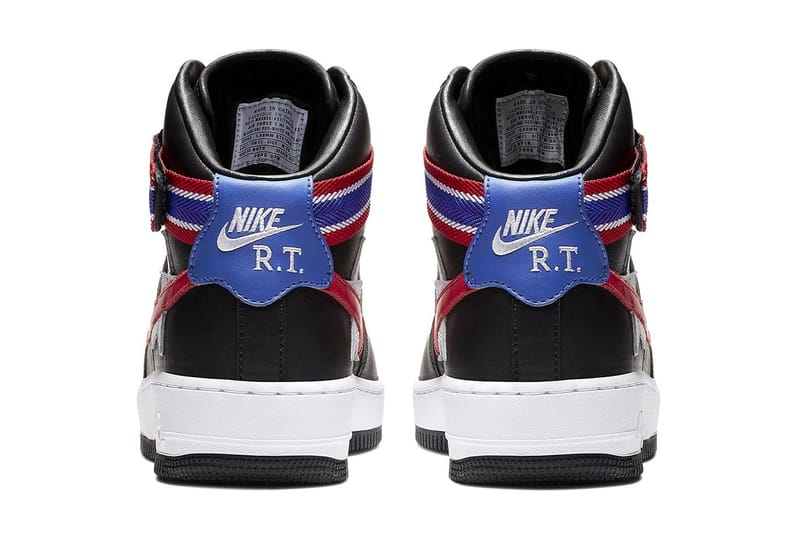 リカルド・ティッシ x ナイキ Air Force 1 High にクローズアップ