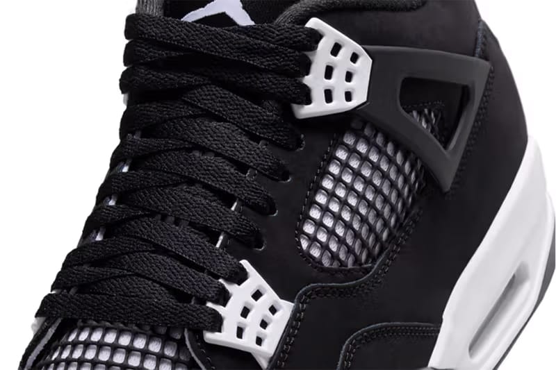 エアジョーダン4に黒白の“ホワイトサンダー”が到着 | Hypebeast.JP