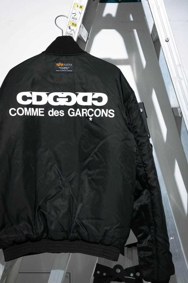 CDGxアルファインダストリーズの限定リバーシブルジャケットが発売
