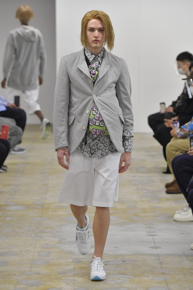 COMME des GARÇONS SHIRT Fall/Winter 2021 KAWS Runway | Hypebeast
