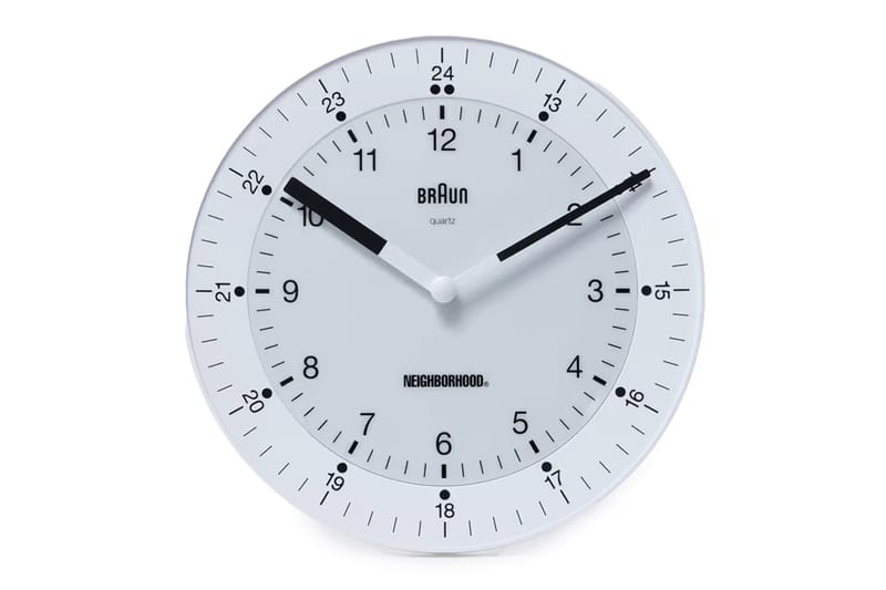 Braun x NEIGHBORHOOD Clocks Release Date Information | Hypebeast