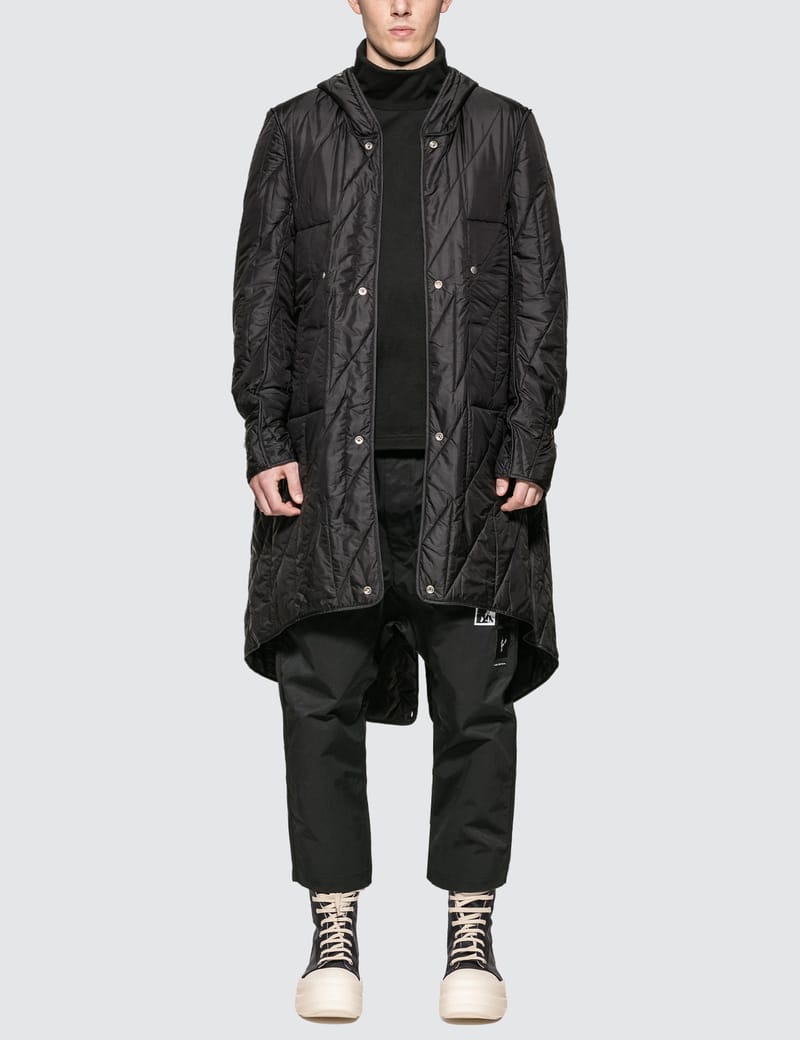 Rick Owens Drkshdw - Fishtail Parka | HBX