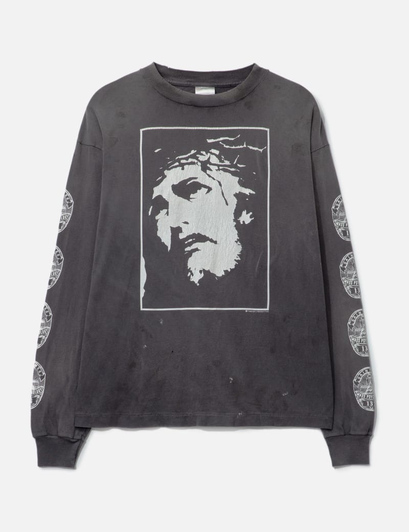 Saint Michael - Love Saint Longsleeve T-Shirt | HBX