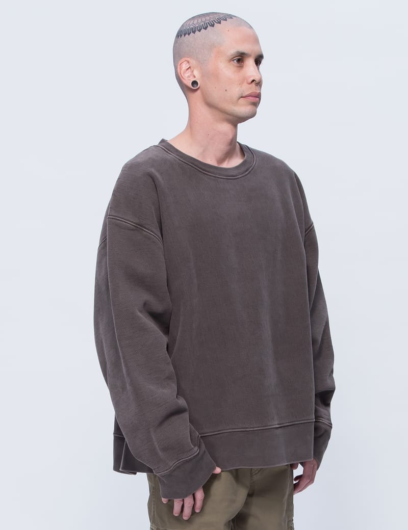 YEEZY SEASON3 ダメージ加工 スウェット トレーナー yeezy season3