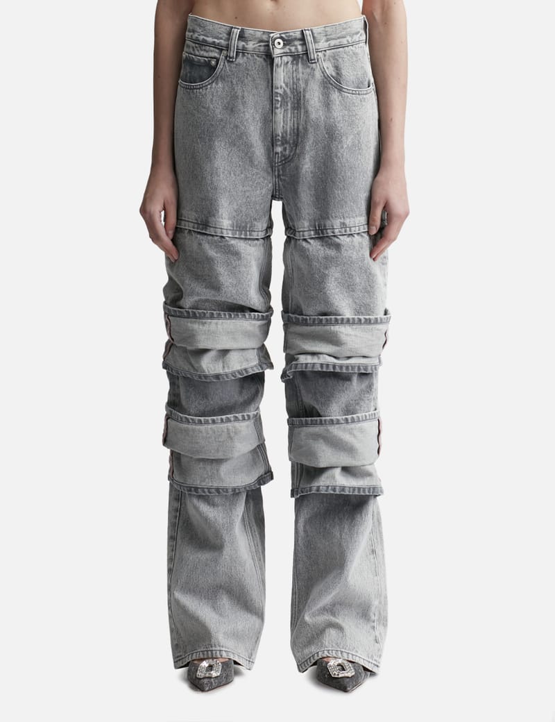 Y/PROJECT - Multi Cuff Jeans | HBX
