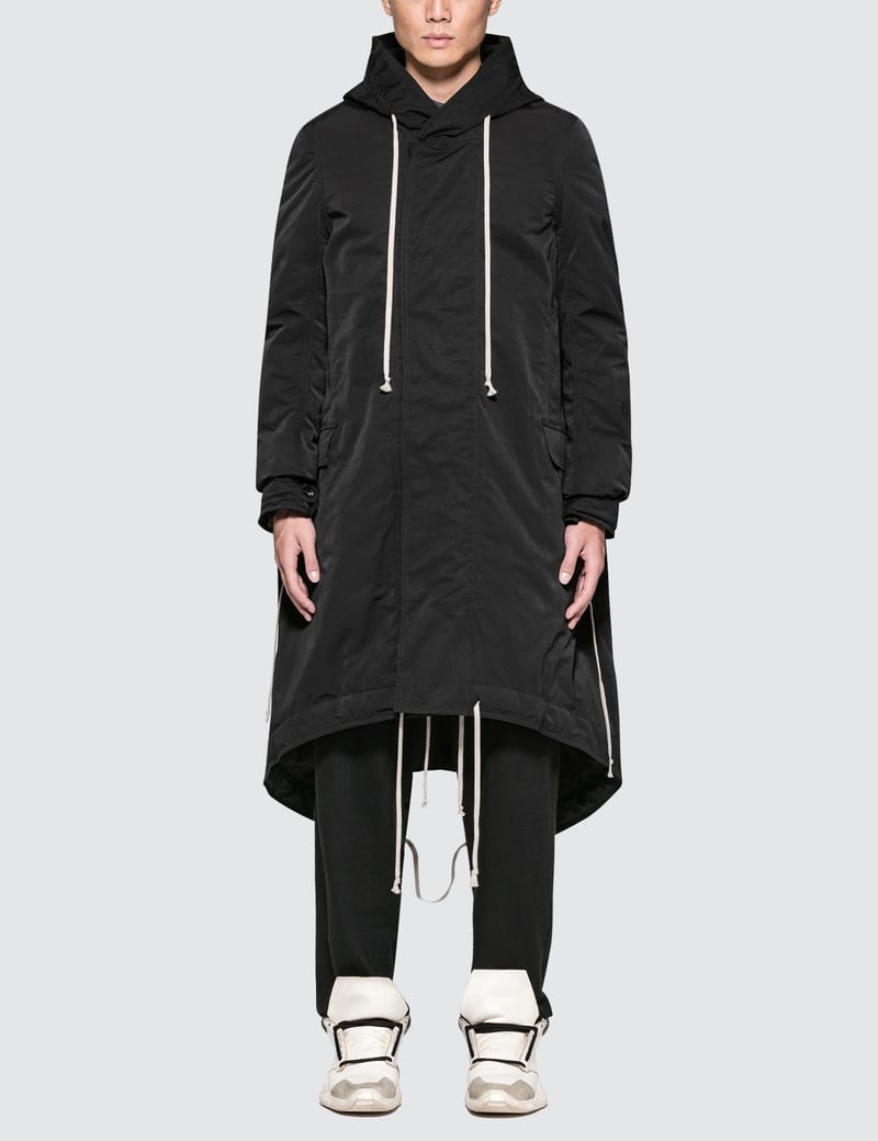 Rick Owens Drkshdw - Fishtail Parka | HBX