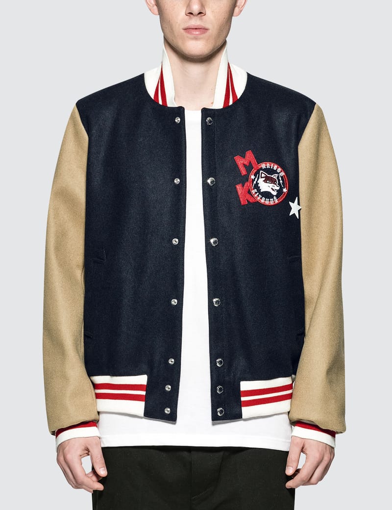 Maison Kitsuné - Bicolor Teddy Jacket | HBX