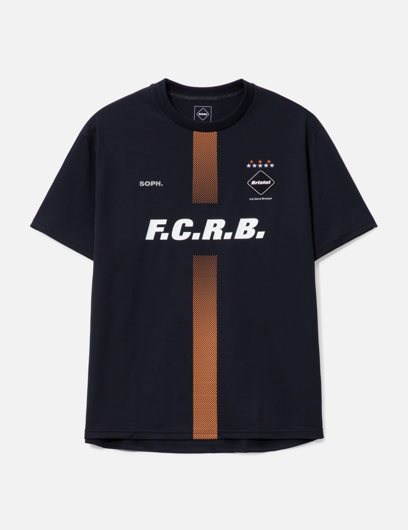 T*5様 F.C.Real Bristol MOCKNECK TRAINING Bristol MOCK NECK TOP BLACK L