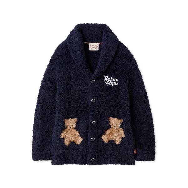 HOLIDAY】【HOMME】ジェラートスノーベアジャガードショール