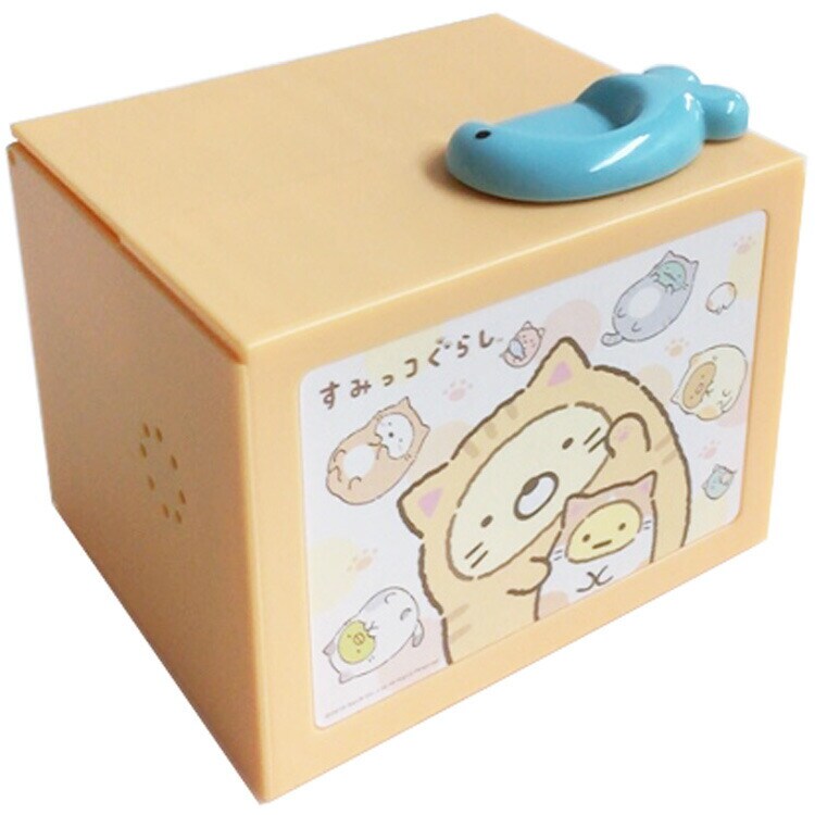 すみっコぐらし バンク/貯金箱(ねこ) | キャラクターズショップ