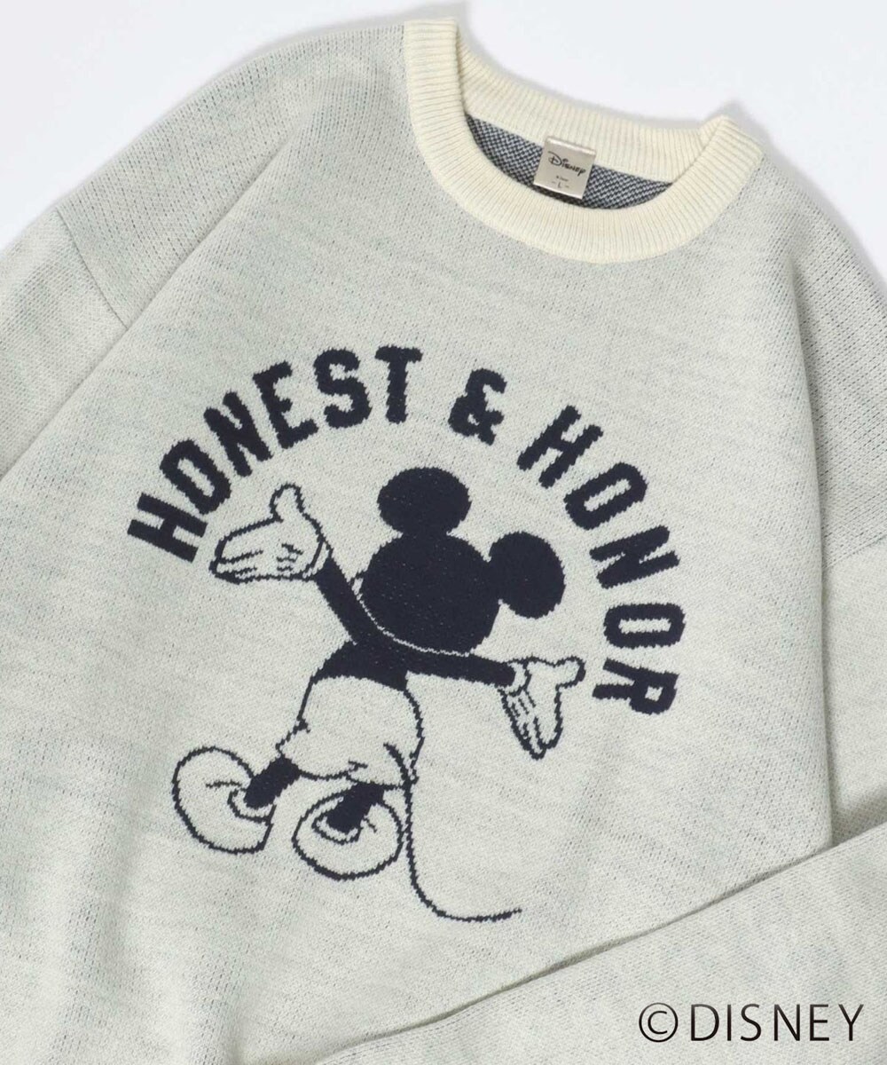 マークアンドロナ Disney ディズニーコラボ カシミヤ セーター