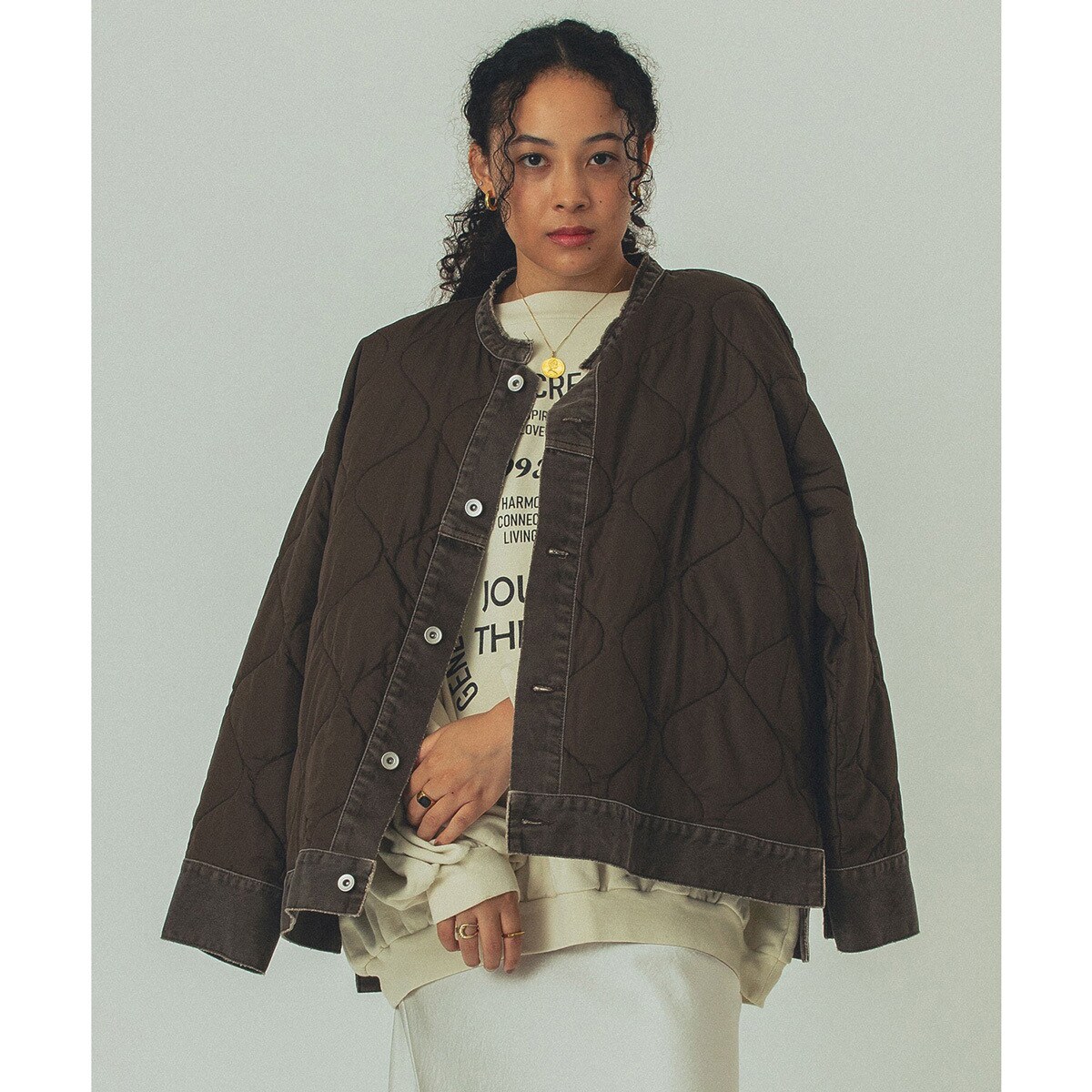 GENEHEAVENS/DENIM x QUILTING JACKET | ローズバッド(ROSE BUD