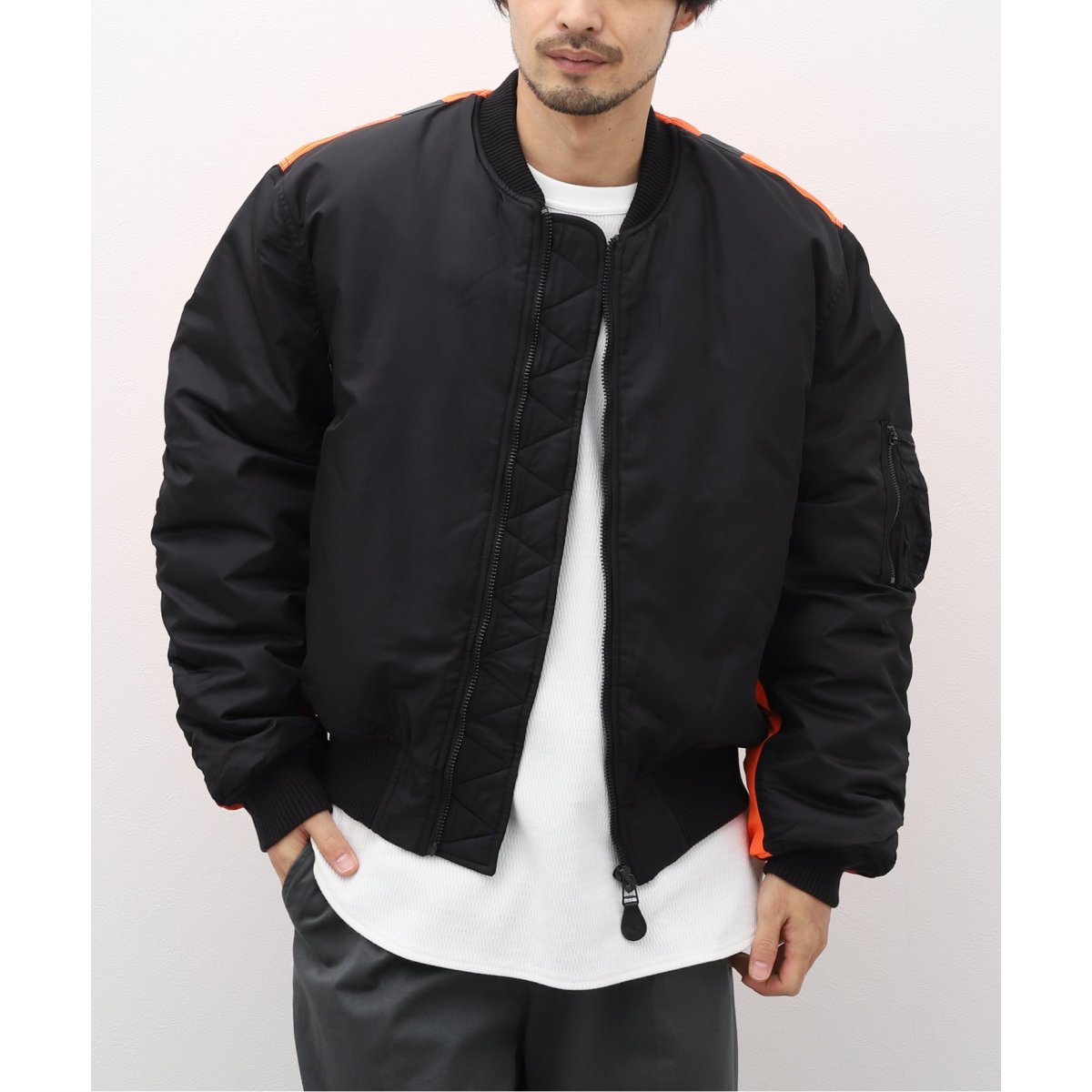 MAHARISHI / マハリシ】HI-VIS MA-1 FLIGHT JACKET | ジャーナル