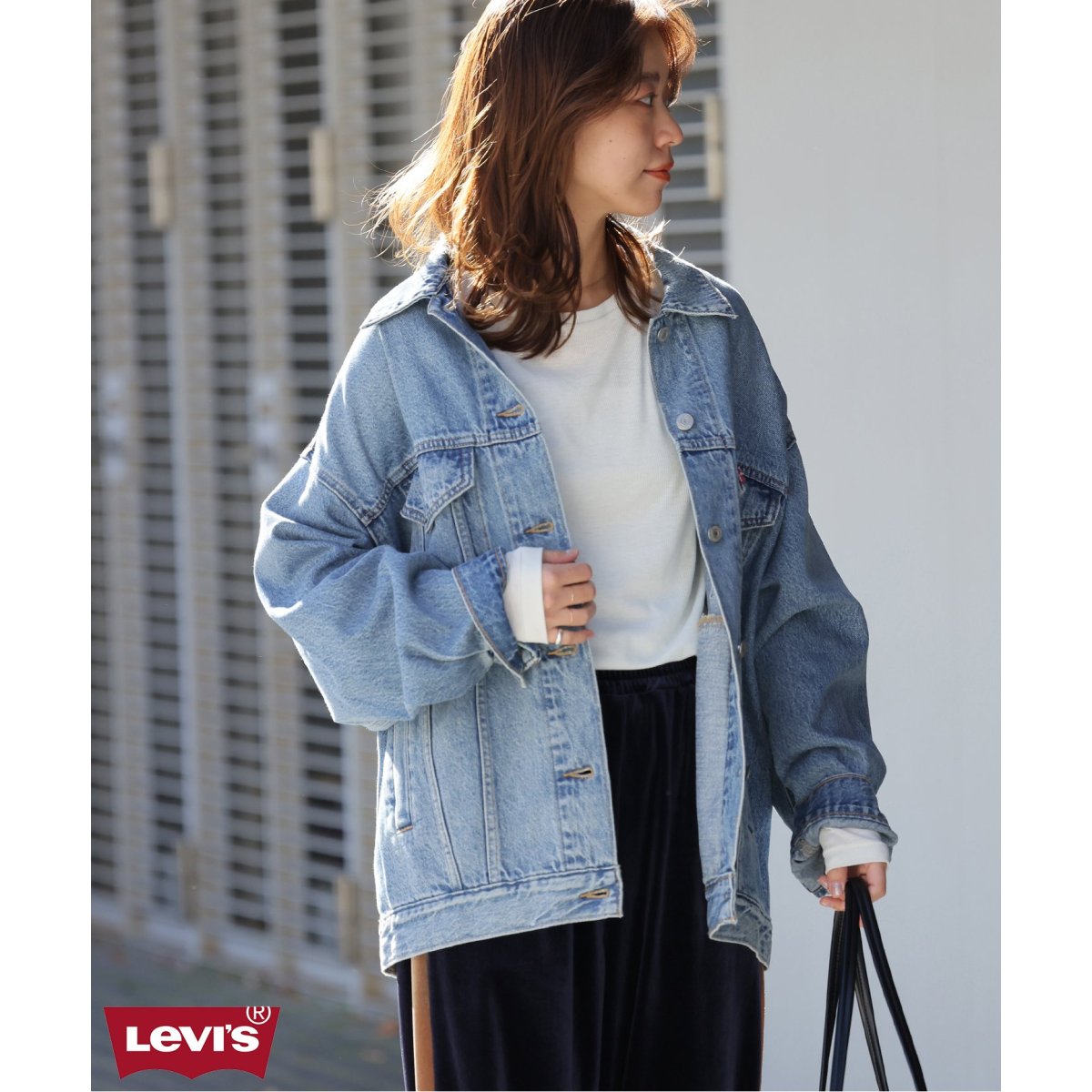 別注【LEVI'S/リーバイス】*relume XL TRUCKER：デニムジャケット