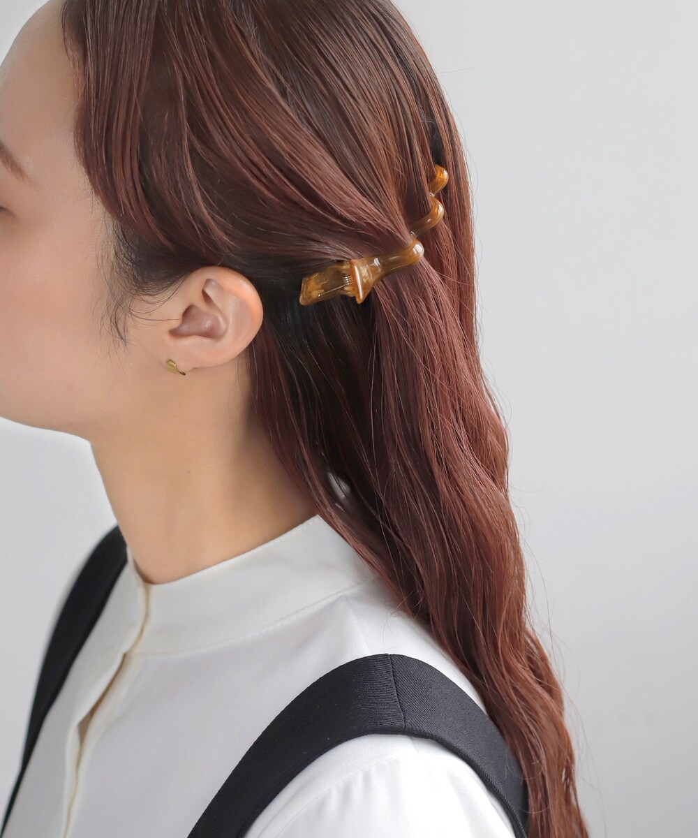 シモーネロシャ ヘアクリップ amber シモーネロシャ ヘアクリップ