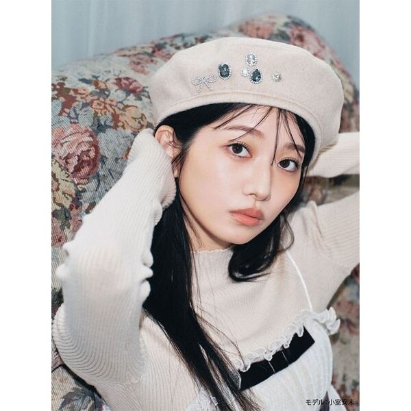 ROYREFLECTOVERJOY LiSA ベレー帽 ROYREFLECTOVERJOY LiSA ベレー帽