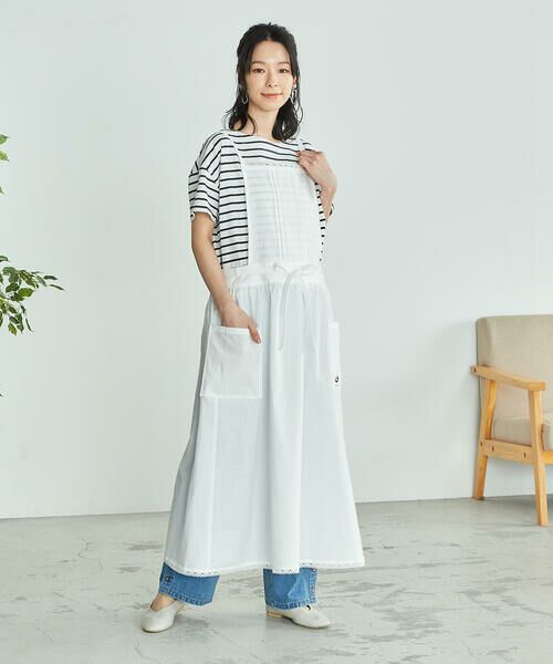 セール】 【一部店舗限定】 レース エプロンドレス （ミニ丈・ひざ丈