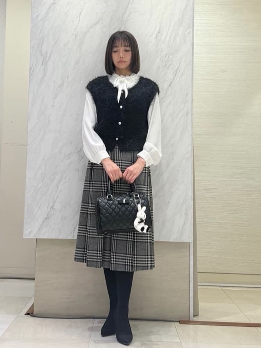セール】 アブストラクトフローラル スカート （ロング・マキシ丈