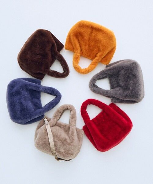 セール】 カラーファーバッグ （ショルダーバッグ）｜ANY / エニィ