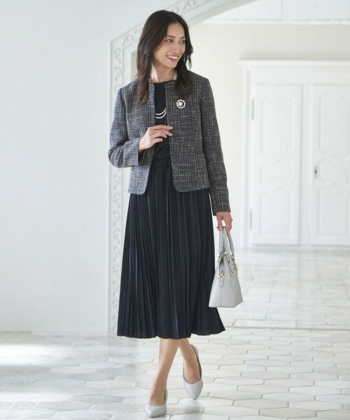 セール】 【ウエストゴム】プリーツワンピース （ロング・マキシ丈