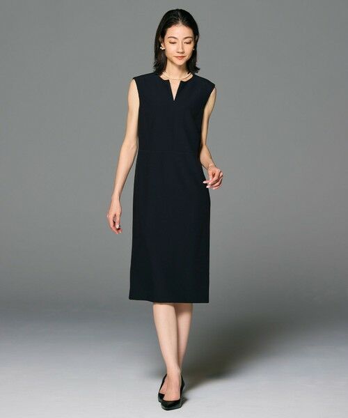 セットアップ対応】LUIZA / Iラインワンピース （ロング・マキシ丈