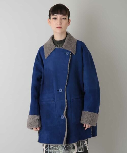 セール】 【天然皮革】ムートンコート （その他アウター）｜HIROKO