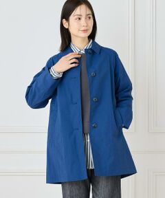 レディース ステンカラーコート（条件：ブルー系、新入荷