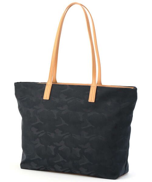 MARK&LONA ブラック ゲージカモトートバッグ MARK&LONA（マーク