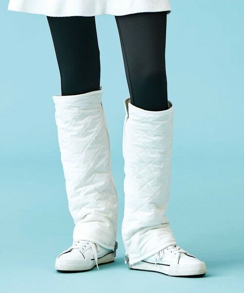 セール】 毎年大人気の防寒アイテム【WOMEN】タフタ レッグウォーマー